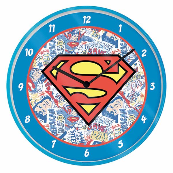 Reloj-Mural-Superman-Logo